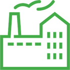 Manufacturing plants icon