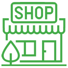 Retail stores icon